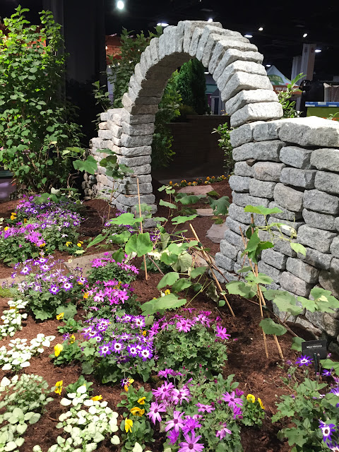 Incredible Stone Archway from the Boston Flower & Garden Show 2017