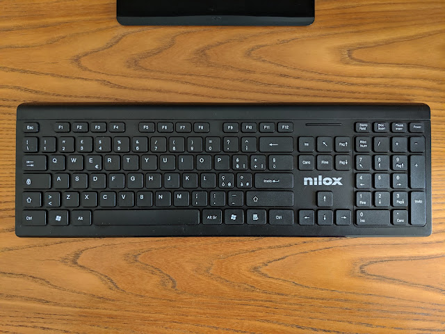 Nilox Kt40W wireless chiclet keyboard