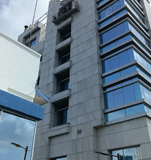 Experience the remarkable transformation in our latest Facade Cleaning, You seek professional facade cleaning services