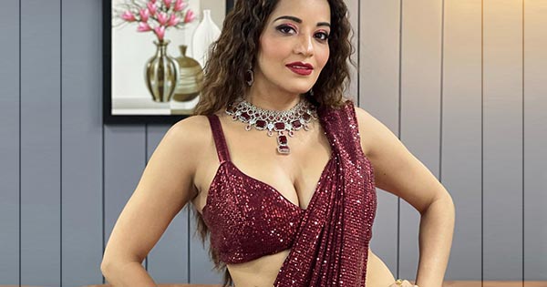 Www Xxx Sex Yamini Sharma Beautiful Sex - Bekaboo actress, Monalisa, flaunts ample cleavage and fine curves in this  stylish shimmery saree - see all photos.