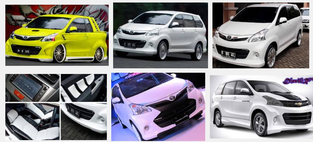 Galeri gambar foto modifikasi mobil avanza veloz ceper 