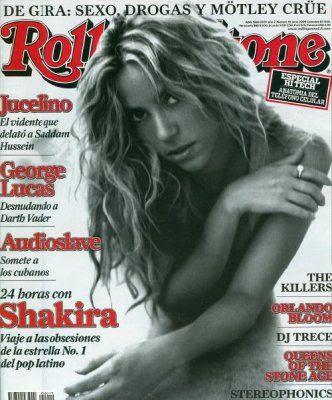 Shakira At Rolling Stone's Magazine Covers pics