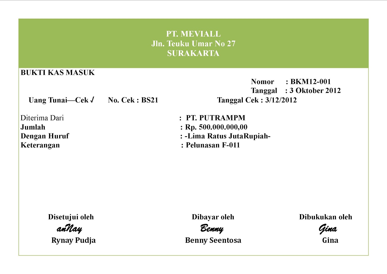 Contoh Jurnal Nota Debet - Contoh 0108