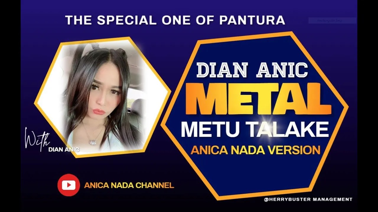 Lirik Lagu Dian Anic - Metu Talake (METAL)