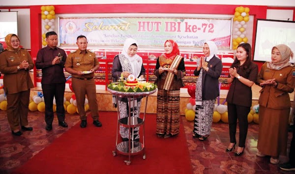 Bupati Nanang Hadiri HUT IBI ke-72