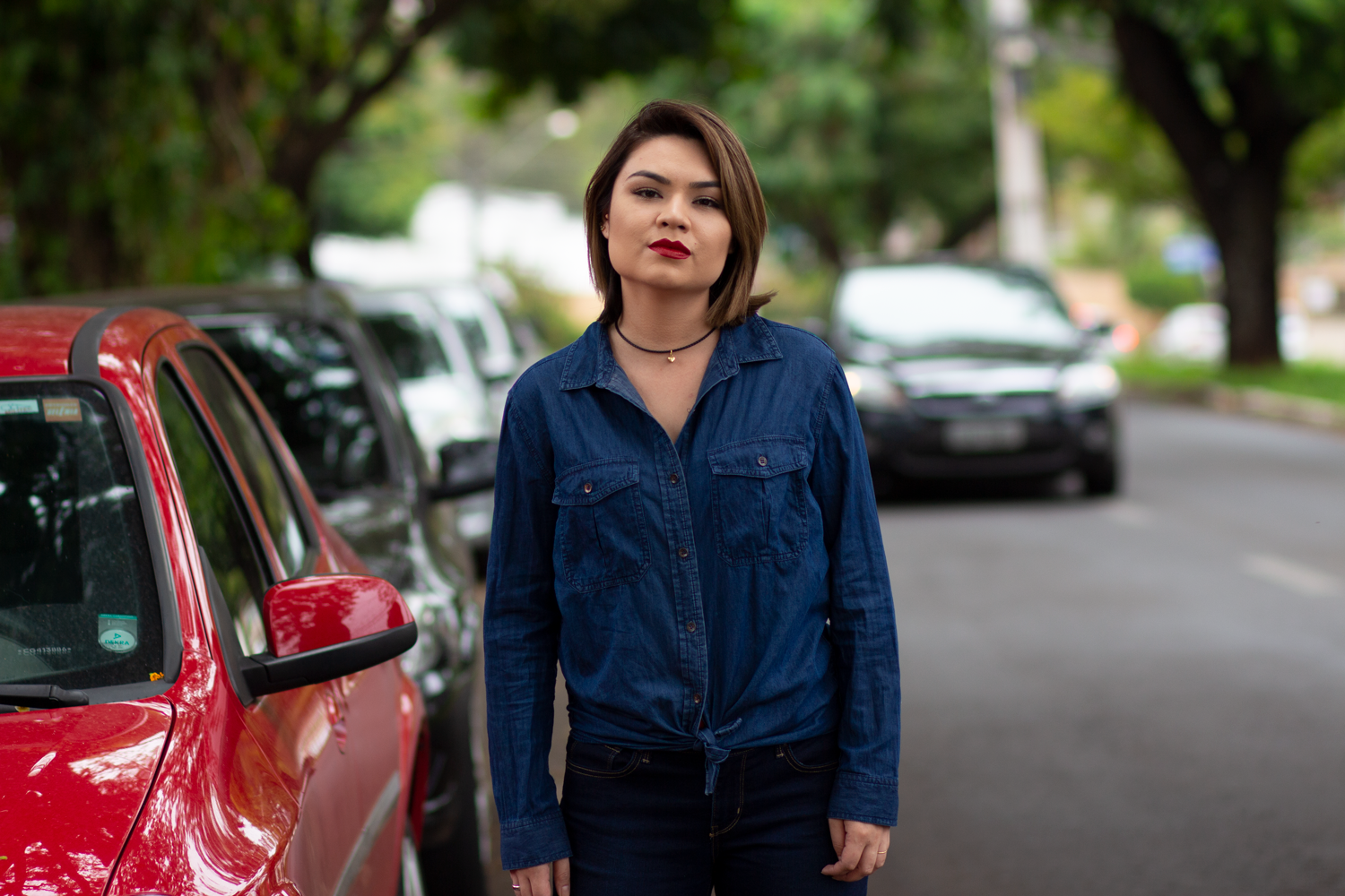 Look camisa e calça jeans por Amanda Hossoi