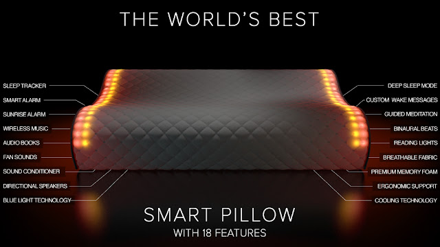 Smart Pillow features