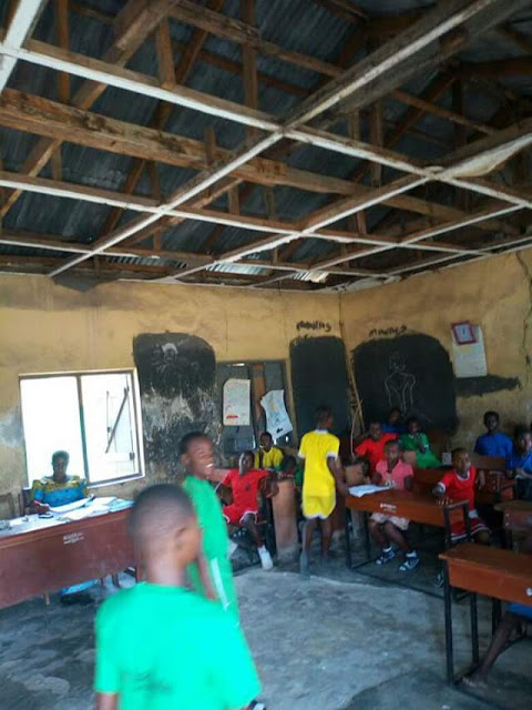 Photos: The deplorable state of a primary school in Sapele, Delta State