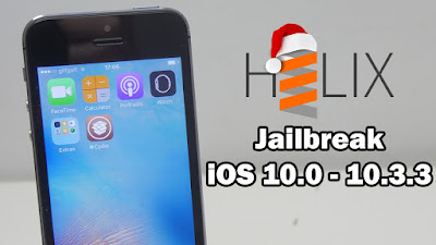  merupakan salah produk smartphone apple dengan pinjaman  Cara Jailbreak iPhone 5, iPhone 5c, iPad  iOS 10.3.3 Menggunakan Helix iPA
