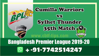 Cumilla vs Sylhet Dream11 Prediction, Fantasy Cricket Tips & Playing XI Updates for Today's BPL T20 35th Match