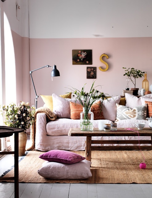 Bohemian Living Rooms  on Pinterest Bohemian Decor  
