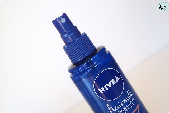 Moja recenzja - ekspresowa odżywka regenerująca do włosów Hairmilk z Nivea