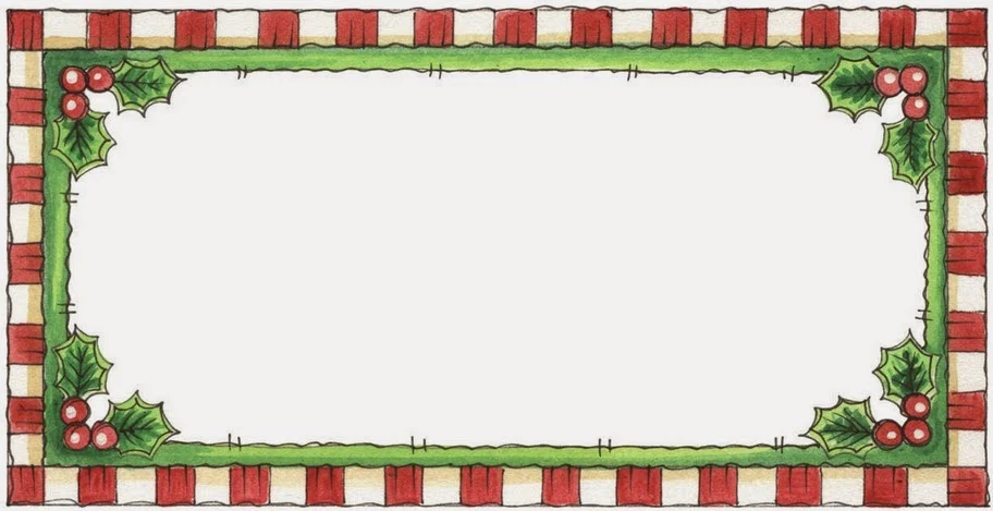 Free Printable Frames for Christmas.