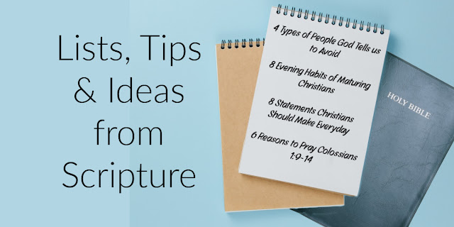 A powerful collection of one-minute devotions based on lists, tips, and ideas from Scripture. Why not read these devotions during your Quiet Time!