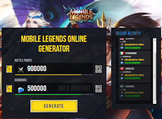 Mobilelegendshack.fun || Hack 900000 BP dan 500000 Diamonds Mobile legends