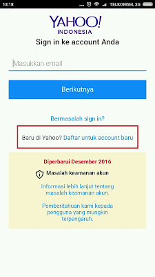  Buat Email Baru di Yahoo Gratis | Daftar Yahoo Mail Lewat Hp 