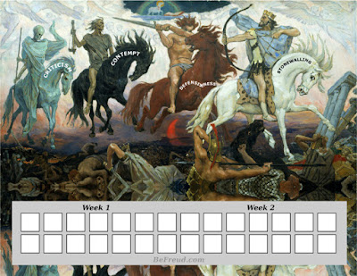 Image the 4 horsemen printable