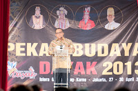 Pekan Budaya Dayak 2013 : Pertontonkan Kesenian Daerah Kalimantan - Borneo Fan