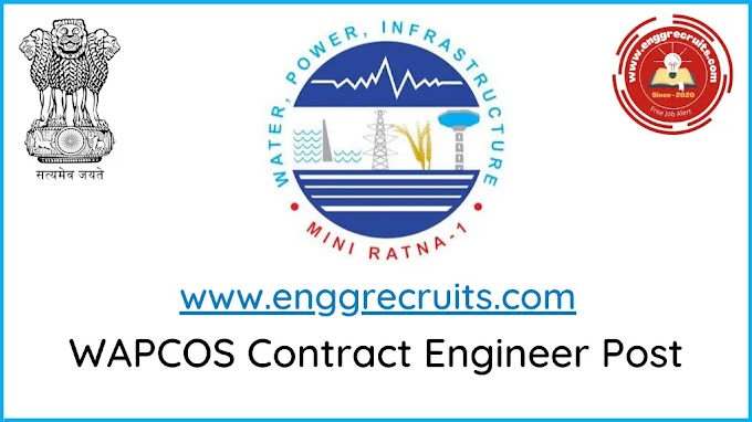 WAPCOS Recruitment 2023 for Contract Engineer - 400 Posts