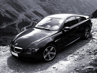 Black BMW M6 Convertible car