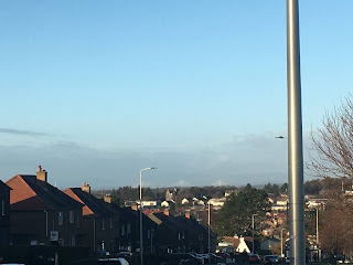 Queensferry Crossing in the distance