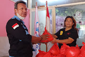 DPW MIO'I Jakarta Barat Bagikan 80 Paket Sembako Pada Anggotanya