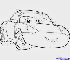 Sally is a beautiful babe blueish Porsche who savage inwards dearest amongst pocket-size town life inwards Radiator south Cars Coloring Pages Disney - Sally