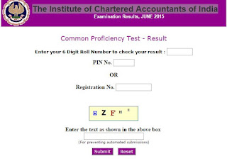 The Institute of Chartered Accountants of India Exam : Common Proficiency Test (CPT)