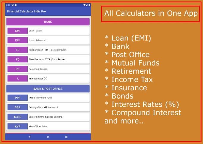 Download New Updated Financial Calculator India 2023