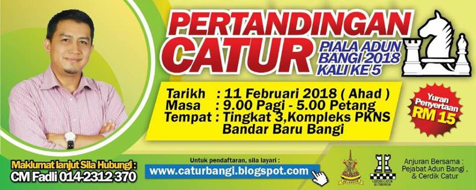 Cerdik Catur  Enterprise Pertandingan Catur  Piala  ADUN 