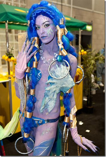 final fantasy x cosplay - shiva from anime expo 2011