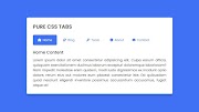 Как создать вкладки со слайд-индикатором на чистом CSS | How To Make the Pure CSS Tabs with Slide Indicator