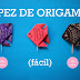 Pez de papel de origami y acuario!!