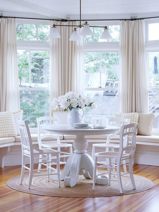 Modern Furniture 2014 Comfort Breakfast Nook Decorating Ideas 