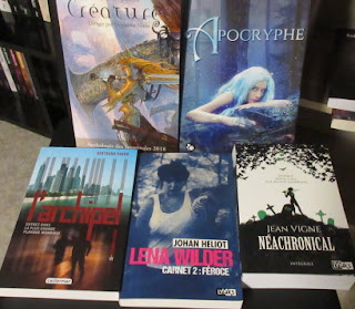 Bertrand Puard, Lynks, Johan Heliot, Jean vigne, Castelmore, Anthelme Hauchecorne, Sophie Jomain, Mnémos, Édition du chat noir