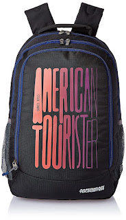 American Tourister 51 cms Black Casual Backpack