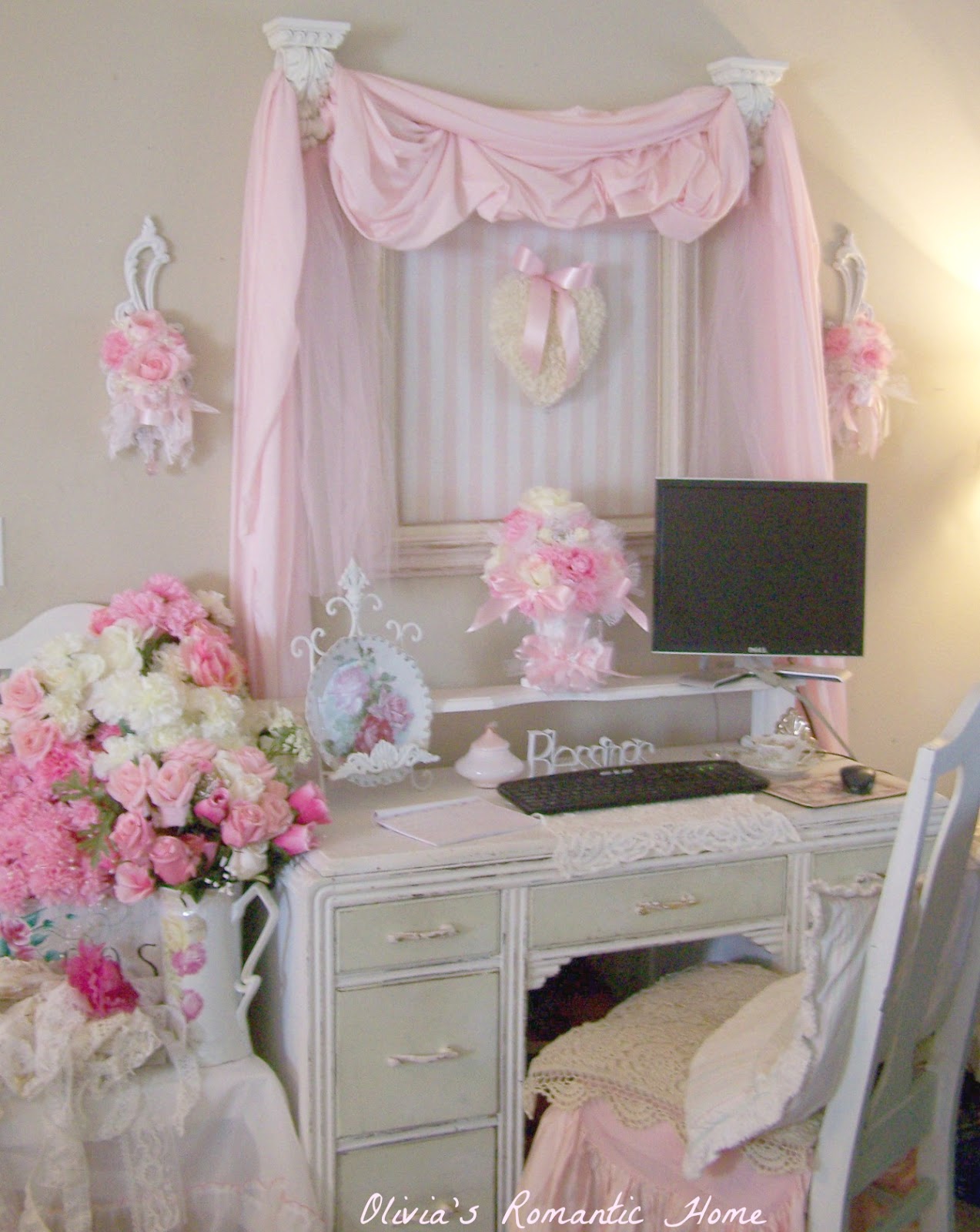 Olivia's Romantic Home: Shabby Chic Office