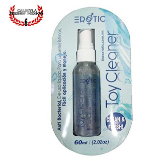  Limpidador Erotic Toy Cleaner 60ml Spray Antibacterial para Juguetes Sexuales Dildos, Vibradores