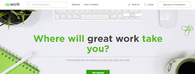 Make money with Upwork freelance site