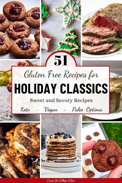 Looking for some classic #holiday recipes that will fit into your #glutenfree, #keto, #paleo and/or #vegan diet? Then check out this round up!