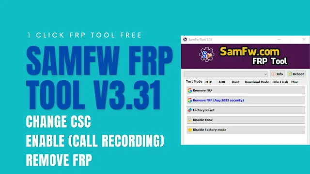 SamFw FRP Tool V3.31