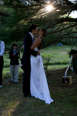 wedding kiss