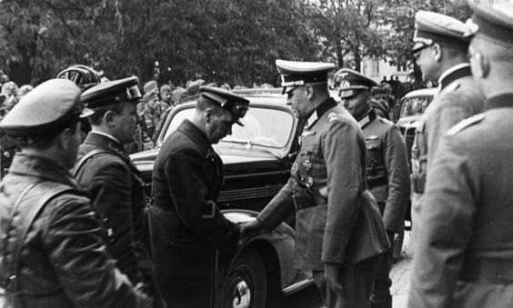 Soviet German military parade Brest-Litovsk 22 September 1939 worldwartwodaily.filminspector.com