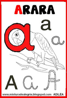 alfabeto ilustrado  de parede, alfabetização