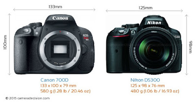 Nikon D5300, Canon EOS 700D, EOS Rebel T5i, Canon vs Nikon, Nikon vs Canon, Canon D700 vs Nikon D5300, Full-HD vidéo, 