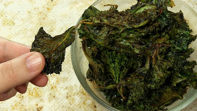 Como hacer chips de kale