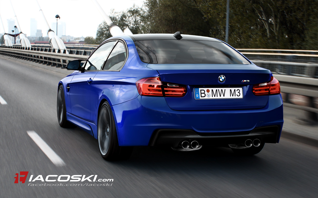  of the upcoming BMW M3 Coupe or is it going to be called an M4 