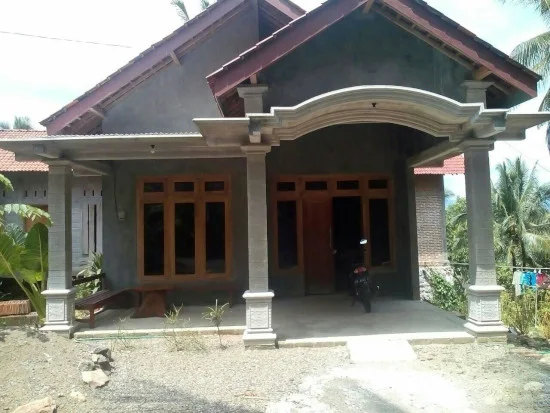 Rumah minimalis atap pelana