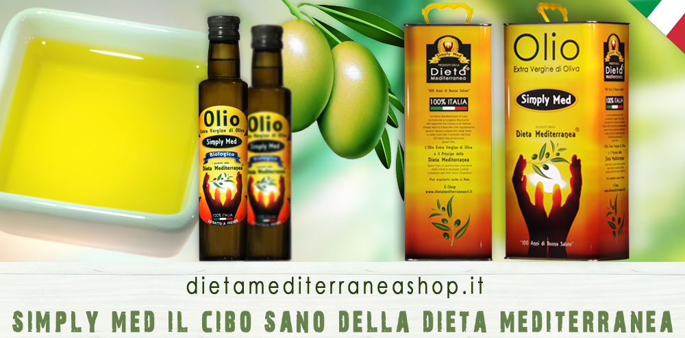 Olio Extra Vergine di Oliva Simply Med Dieta Mediterranea