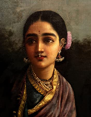 Raja Ravi Verma Paintings of Young Women